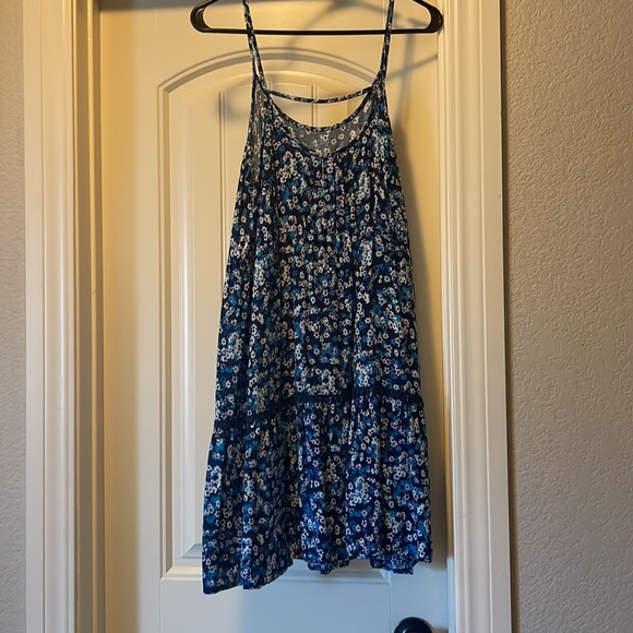 Blue Floral Sundress - Picture 3 of 3